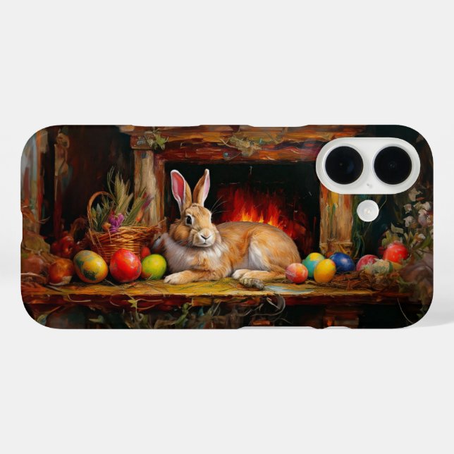Easter Bunny Colourful Easter eggs  Case-Mate iPhone Case (Back (Horizontal))