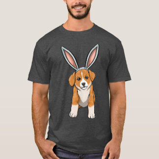 Easter Bunny Corgi Funny Women Dog Love Mexican Do T-Shirt