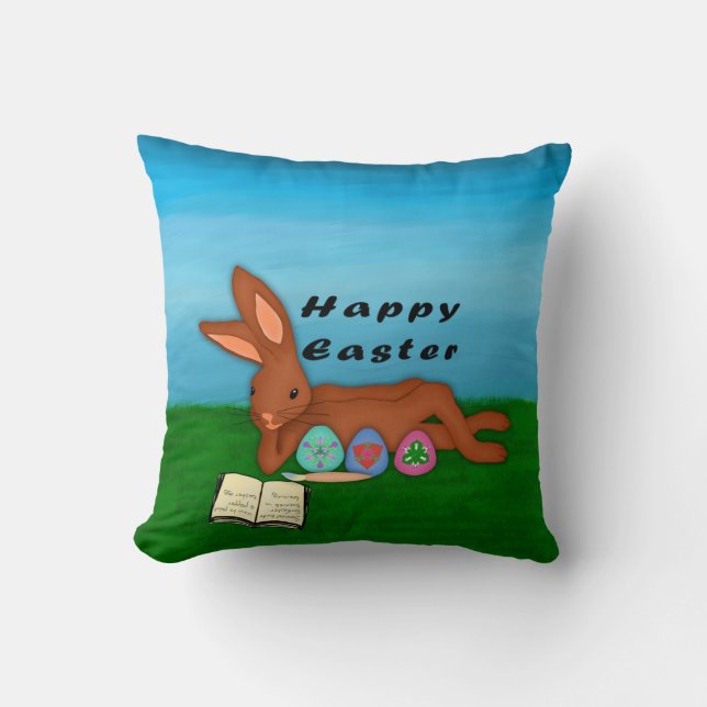 Easter Bunny Cushion (Front)