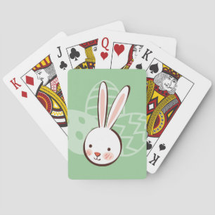 Easter Bunny Custom Playing Cards