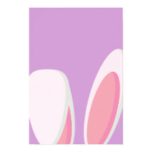 Easter Bunny Cute Ears poster