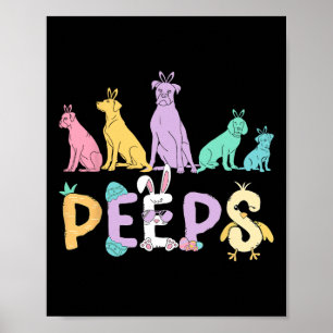 Easter Bunny Cute Easter Rabbit Dog Lover Chick Sp Poster
