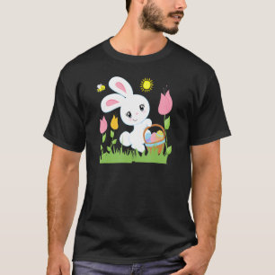 Easter Bunny Cute Funny Egg Hunt Christian Toddler T-Shirt