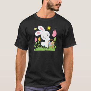 Easter Bunny Cute Funny Egg Hunt Christian Toddler T-Shirt