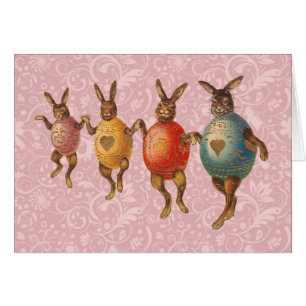 Easter Bunny Dancing Eggs