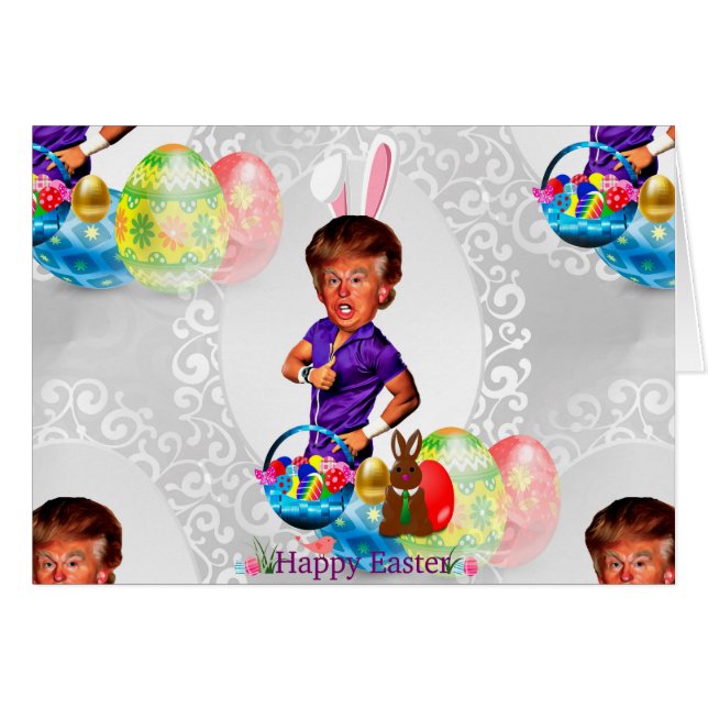 easter bunny donald trump (Front Horizontal)