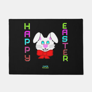 Easter Bunny Door Mat