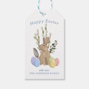Easter bunny, Easter basket Gift Tags
