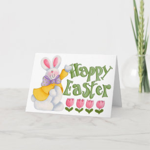 EASTER BUNNY EASTER CARD