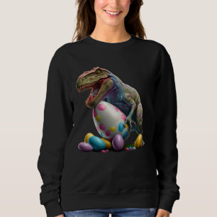 Easter Bunny Easter Dinosaur Egg Easter friend Eas Sweatshirt