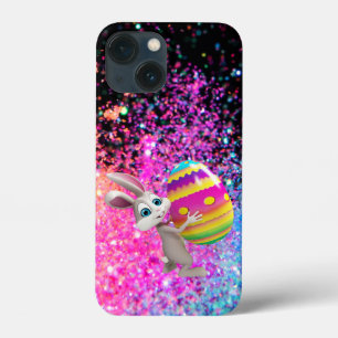 Easter Bunny Easter Egg Holiday Sparkle iPhone 13 Mini Case