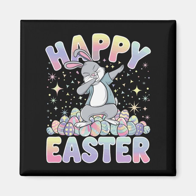 Easter Bunny Easter Egg  Magnet (Front)