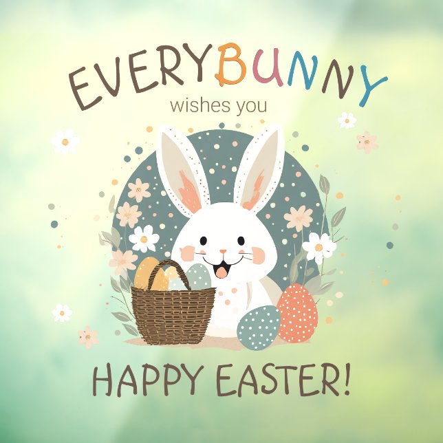 Easter Bunny Egg Basket ID1013 (Sheet 3)