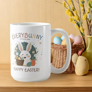 Easter Bunny Egg Basket ID1013 Coffee Mug