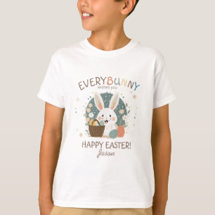 Easter Bunny Egg Basket ID1013 T-Shirt