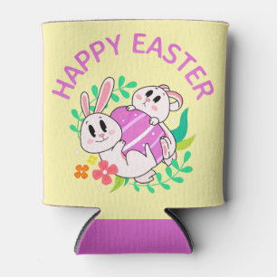Easter Bunny Egg Hug Beverage Cooler