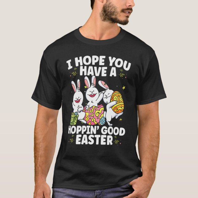 Easter Bunny Egg Hunting 5 T-Shirt (Front)