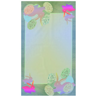 Easter Bunny & Eggs Tablecloth