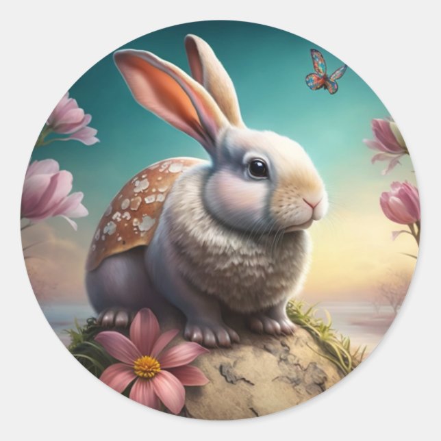 Easter Bunny Envelope Seal  (Front)