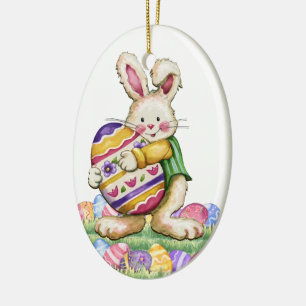 Easter Bunny Exclusive Ceramic Tree Decoration