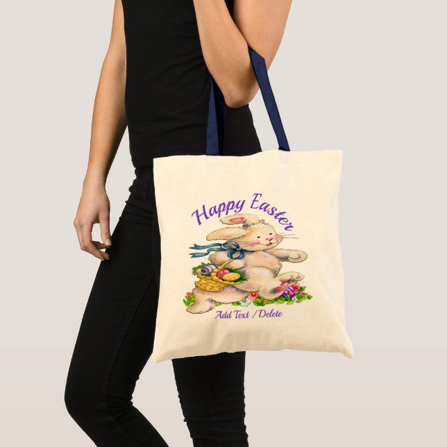 Easter Bunny Exclusive Tote Bag (Front (Product))