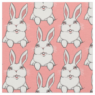 Easter Bunny Fabric Easter Fabrics Personalised
