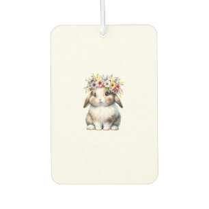 Easter Bunny for Women Girls - Easter Bunny Flower Car Air Freshener