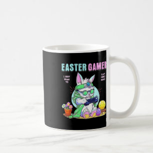 Easter Bunny Funny Gamer Video Game Boys Girls Coffee Mug