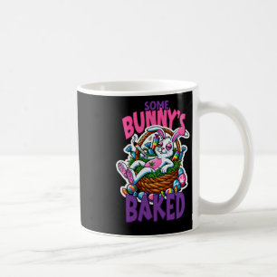 Easter Bunny Funny Weed Smoking Rabbit Day Coffee Mug