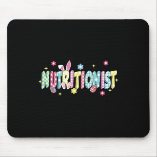 Easter Bunny Funny Weed Smoking Rabbit Day Mouse Pad