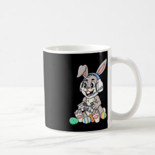 Easter Bunny Gamer Fun Eggs Gaming Toddler Boys Ki Coffee Mug