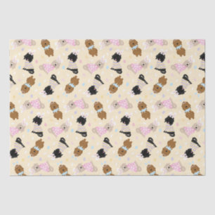 Easter Bunny Goldendoodle Dogs Tissue Paper