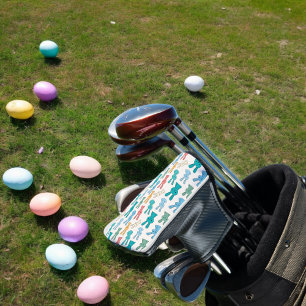 Easter Bunny Golf Head Cover