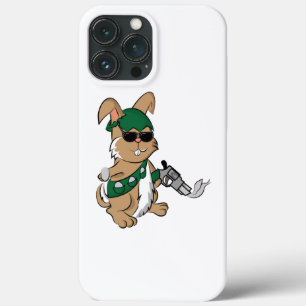 Easter Bunny Gun iPhone 13 Pro Max Case