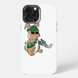 Easter Bunny Gun iPhone 13 Pro Max Case