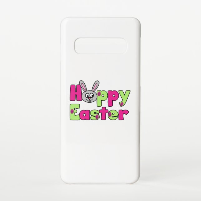 Easter Bunny Happy Easter Eggs Samsung Galaxy Case (Back)