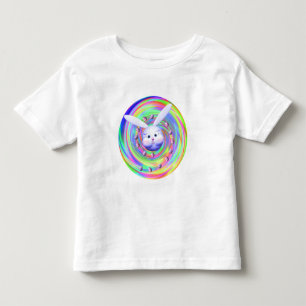 Easter Bunny Head Spin Toddler T-Shirt