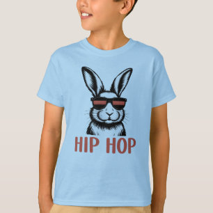 Easter Bunny Hip Hop Graphic  T-Shirt
