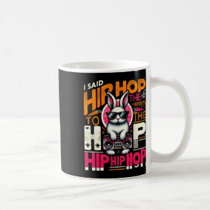 Easter Bunny Hip Hop Hippity Funny Women Girls Kid Coffee Mug