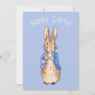 Easter bunny holiday card