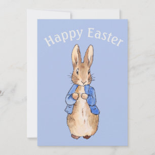 Easter bunny holiday card