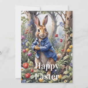Easter Bunny  Holiday Card
