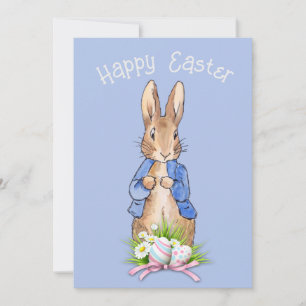 Easter bunny holiday card