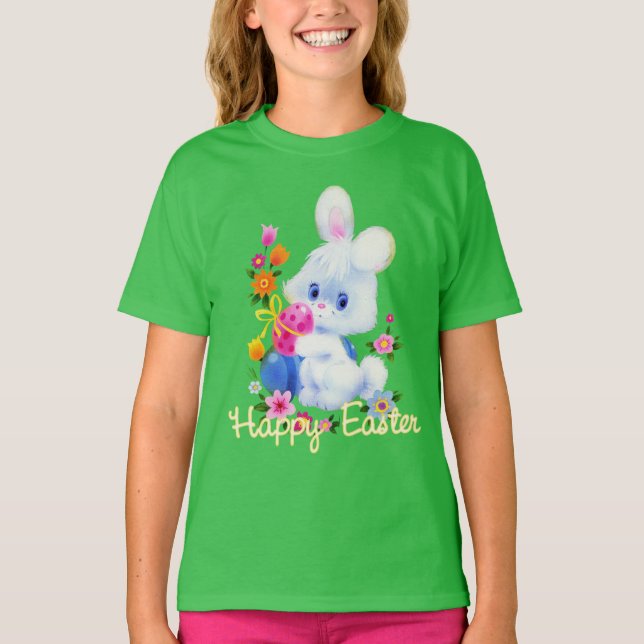 Easter Bunny Holiday kids t-shirt (Front)