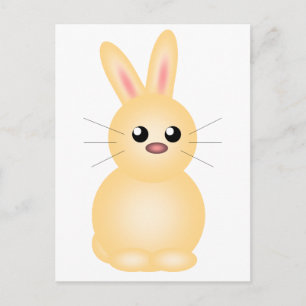 Easter Bunny Holiday Postcard