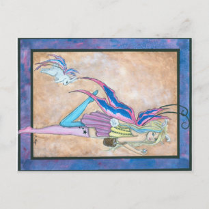 Easter Bunny Holiday Postcard