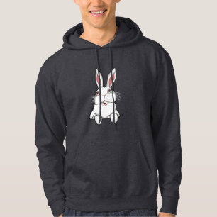 Easter Bunny Hoodie Easter Pocket Bunny Hoodie