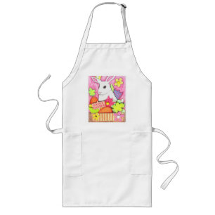 Easter Bunny in basket Apron