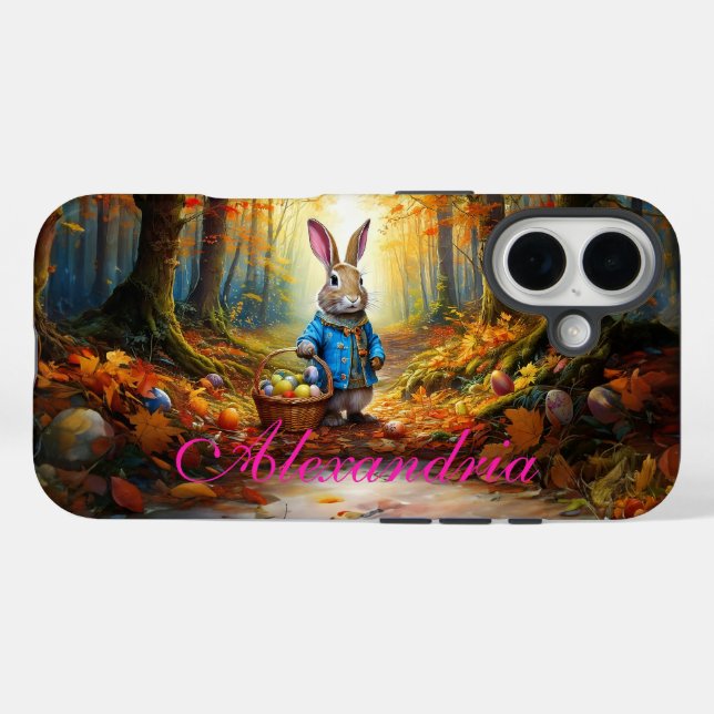 Easter Bunny in the forest Case-Mate iPhone Case (Back (Horizontal))