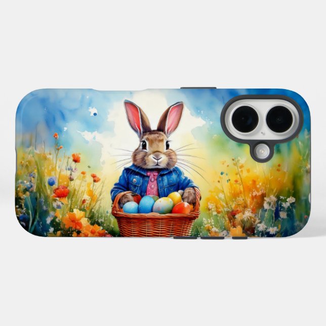 Easter Bunny in the forest Case-Mate iPhone Case (Back (Horizontal))